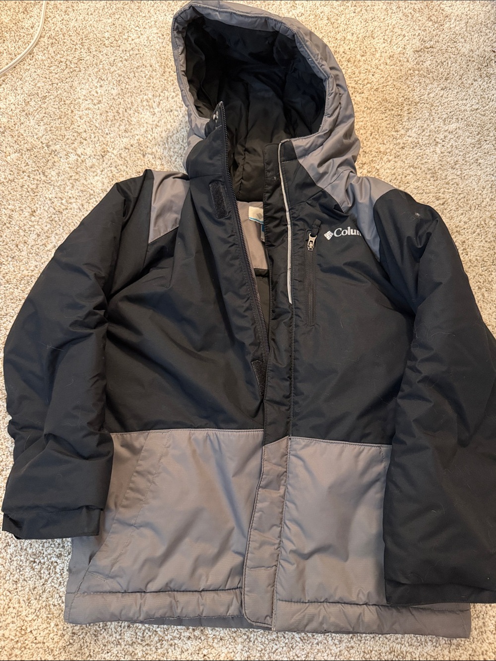 Columbia Kids Black Puffer Jacket